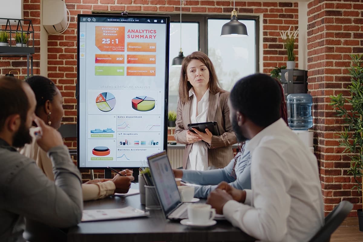 AI Readiness Assessment Dashboard showing key metrics and indicators