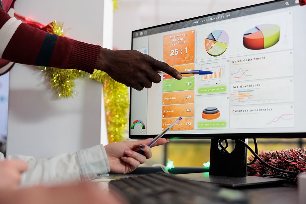 E-commerce team reviewing AI-generated product descriptions